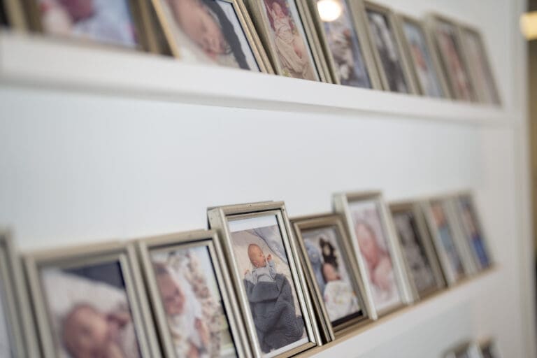Babyfotos bei IVF-SYD zum Thema Doppelspende mit Eizell- und Samenspende